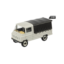Welly Makett teherautó, 1:43, Zsuk, szürke makett