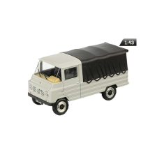 Welly Makett teherautó, 1:43, Zsuk, szürke makett