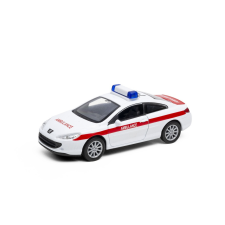  Welly Peugeot Coupe 407 AMBULANCE 1:34 autópálya és játékautó