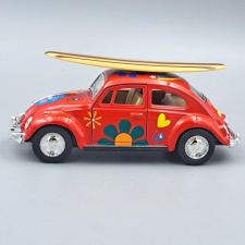 Welly Volkswagen Bogár 1963 Deszkával piros makett