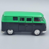 Welly Volkswagen T1 Bus 1963 fekete-sötétzöld