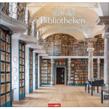  Welt der Bibliotheken Kalender 2026 naptár, kalendárium