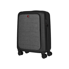 Wenger Syntry Carry-on Keményfedeles négykerekű bőrönd - Fekete/Szürke (610163) kézitáska és bőrönd