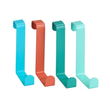 WENKO ajtóakasztó különböző színekben 4 darabos készlet bútor