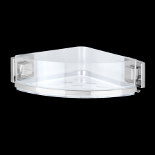 WENKO VACUUM-LOC QUADRO SAROKPOLC FALI 28X8,5X19,5CM ÁTTETSZŐ-KRÓM bútor