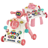  WePro Store 3 az 1-ben többfunkciós Activity Center Walker, Borulásgátló mód, Zenei billentyűzet, Fények és hangok, Csúszásgátló kerekek, 6 hónap +, rózsaszín