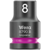 Wera 8790 B Impaktor (05005500001) Külső hatlap Dugókulcs betét 8 mm 1 db 3/8 (05005500001)