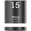 Wera 8790 B Impaktor (05005506001) Külső hatlap Dugókulcs betét 15 mm 1 db 3/8 (05005506001)