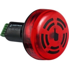 Werma 45010055 LED Buzzer EM Contin. tone 24VDC RD villanyszerelés