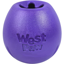  Wes Paw Rumbl - Jutalomfalattal tölthető labda (L | 10 cm | Padlizsán) játék kutyáknak