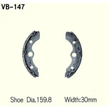 Wesrah VB-147 fékpofa Wesrah  Futómű és fék alkatrészek Fékpofák (dobfék) egyéb motorkerékpár alkatrész