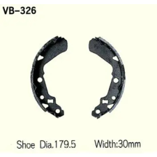 Wesrah VB-326 fékpofa Wesrah Futómű és fék alkatrészek Fékpofák (dobfék) egyéb motorkerékpár alkatrész