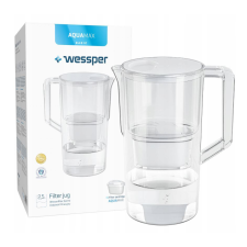 Wessper AquaMax Basic szűrőkancsó 2,5 l (fehér) kávéfőző kellék