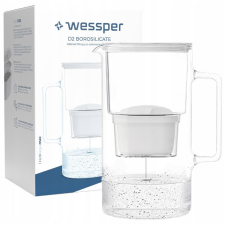 Wessper AquaMax üveg szűrőkancsó + ajándék vízszűrő kisháztartási gépek kiegészítői