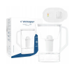 Wessper D3 Slim FutureFlow AquaClassic vízszűrő kancsó + 1x Wessper Filter (FEHÉR)
