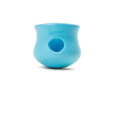 West Paw Toppl - Jutalomfalattal tölthető kutyajáték(L | 10 cm | Aqua) játék kutyáknak
