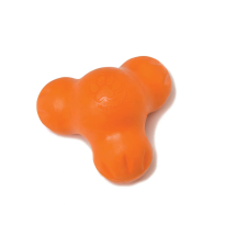 West Paw Tux - Jutalomfalattal tölthető játék (L | 13 cm | Narancs) játék kutyáknak