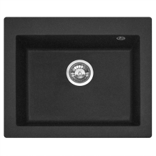 WEST XL gránit mosogató black METALLIC mosogatótálca
