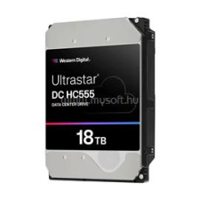 Western Digital 18TB 3.5" SAS 7200RPM 512MB Ultrastar HC555 (0B47747) merevlemez, ssd