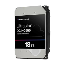 Western Digital 18TB 3.5" SATA 7200RPM 512MB Ultrastar HC555 WUH722018CLE6L4 (0B48723) merevlemez, ssd