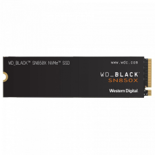 Western Digital 1TB M.2 2280 NVMe SN850X Without Heatsink Black WDS100T2X0E merevlemez