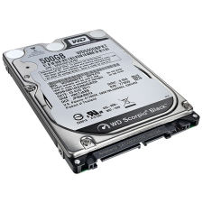 Western Digital 500GB 7200RPM 16MB SATA2 WD5000BPKT merevlemez, ssd