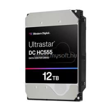 Western Digital HDD 12TB 3.5" SAS 7200RPM 512MB Ultrastar HC555 (0B47741) merevlemez, ssd