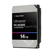 Western Digital HDD 14TB 3.5" SATA 7200RPM 512MB Ultrastar HC555 (0B48721) merevlemez, ssd