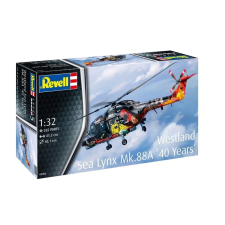  Westland Lynx helikopter műanyag modell Speciális festés 1/32 makett