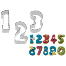 Westmark 35382280 sütemény kiszúró, számok formájú, 2,5 cm sütés és főzés
