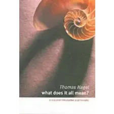  What Does It All Mean? – Thomas Nagel idegen nyelvű könyv