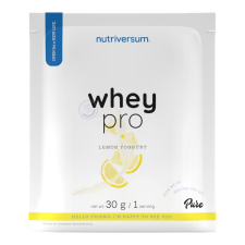  Whey PRO - 30 g - citrom-joghurt - Nutriversum vitamin és táplálékkiegészítő