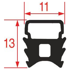 Whirlpool Ajtótömítés 1370 mm beépíthető gépek kiegészítői