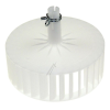 Whirlpool Elülső ventilátorkerék, fehér szárító, például Electrolux 899647408116/4