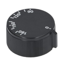 Whirlpool Gomb fekete ? 45 mm 90-180°C beépíthető gépek kiegészítői