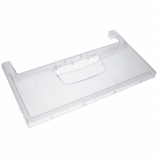 WHIRLPOOL - INDESIT 431x241x24 mm Előlap, fagyasztófiók, középső, átlátszó (eredeti) WHIRLPOOL / INDESIT hűtőgép beépíthető gépek kiegészítői