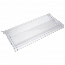WHIRLPOOL - INDESIT 439x202x30 mm Előlap, fagyasztófiók, átlátszó (eredeti) WHIRLPOOL / INDESIT hűtőgép beépíthető gépek kiegészítői