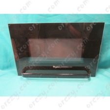 WHIRLPOOL - INDESIT Ajtó (komplett) WHIRLPOOL mikrohullámú sütő beépíthető gépek kiegészítői