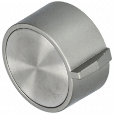 WHIRLPOOL - INDESIT Gomb (inox, eredeti) WHIRLPOOL főzőlap beépíthető gépek kiegészítői