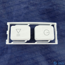 WHIRLPOOL - INDESIT Gomb ki-be (eredeti) WHIRLPOOL / INDESIT szárítógép beépíthető gépek kiegészítői