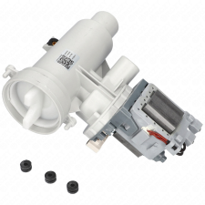 WHIRLPOOL - INDESIT Szivattyú + szűrőház (eredeti) WHIRLPOOL / INDESIT mosógép beépíthető gépek kiegészítői