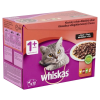  Whiskas alutasak 12-pack klasszikus mártásban 12x85g