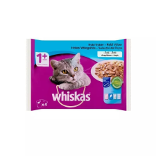 Whiskas alutasak 4-pack halas aszpikban 4x85g macskaeledel