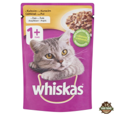 Whiskas alutasak csirke aszpikpan 85gr macskaeledel