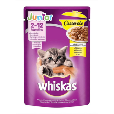  Whiskas alutasak Junior csirke Casserole – 85 g macskaeledel