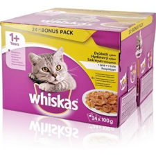 Whiskas Alutasakos 100g 12-Pack Szárnyas 10+2 1.2kg macskaeledel