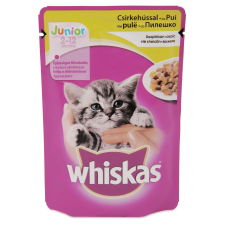 Whiskas alutasakos JUNIOR 85 g csirkés macskaeledel
