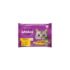Whiskas CAT POUCH ASZPIKBAN 4X85G BAROMF. VÁL. macskaeledel