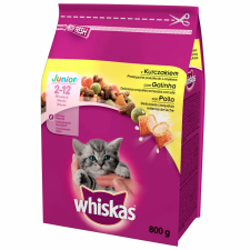 Whiskas junior csirkés macskaeledel 800g macskaeledel
