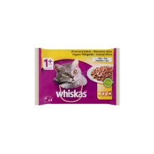 Whiskas Nedves Macskaeledel, Baromfihússal Mártásban, 4 x 100 g macskaeledel
